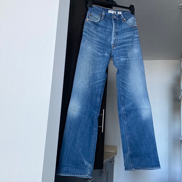 High Rise Blue Jeans - Picture 4 of 9